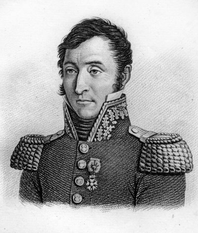 Generál Jean Joseph TARAYRE (1770-1855) - v „Portrétech francouzských generálů po vítězstvích a výbojích Francouzů““. Vyryl Ambroise Tardieu v roce 1818. Sbírka Stella. od Ambroise Tardieu