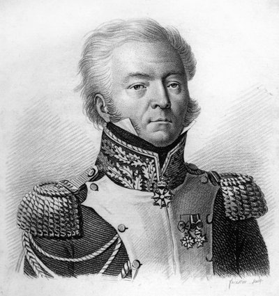 Louis Lepic generál divize (1765-1847) - v „“ Portréty francouzských generálů po vítězstvích a výbojích Francouzů““. Vyryl Ambroise Tardieu v roce 1818. Sbírka Stella. od Ambroise Tardieu