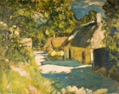 Chaty v Aldbourne, 1915. od Ambrose McEvoy