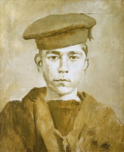 John Travers Cornwell, Chlapec 1. třídy (1900-1916), 20. století (olej) od Ambrose McEvoy