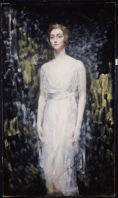 Portrét dámy od Ambrose McEvoy