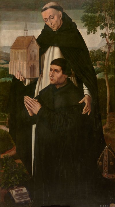 Svatý Tomáš a dárce od Ambrosius Benson