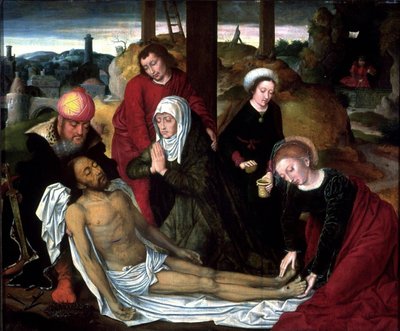 Nářek nad mrtvým Kristem od Ambrosius Benson