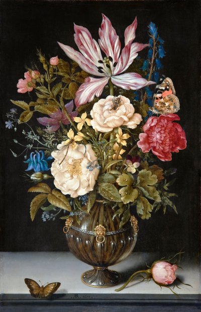 Zátiší s květinami od Ambrosius Bosschaert