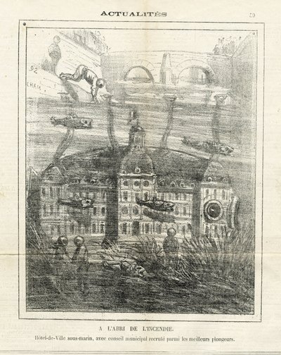 Ilustrace Cham (1819-1879) v Le Charivari od Amédée de Noé