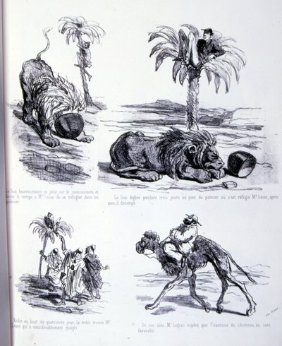 ilustrace pro Umění výkrmu a hubnutí od Amédée de Noé