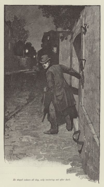 Slepá láska, Wilkie Collins od Amedee Forestier