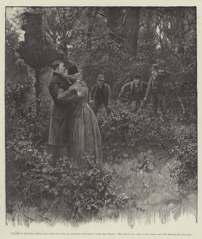 Slepá láska od Wilkieho Collinse od Amedee Forestier