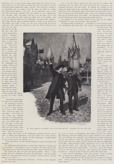 Muž, který dokázal dělat zázraky, H G Wells od Amedee Forestier