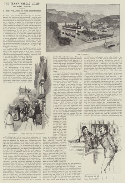 The Tramp Abroad Again, Mark Twain od Amedee Forestier