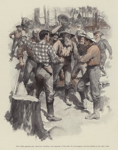 Strýček Jim a strýček Billy, Bret Harte od Amedee Forestier