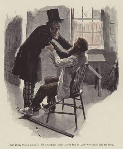 Strýček Jim a strýček Billy, Bret Harte od Amedee Forestier