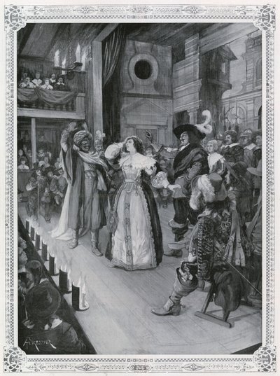 Poprvé se na scéně objevují ženy: Othello, jak byl vyroben v prosinci 1660 od Amedee Forestier