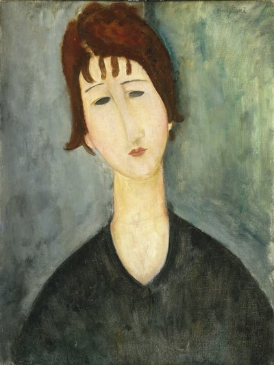 Žena, 1917-20 od Amedeo Modigliani