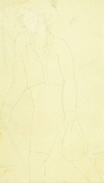 Bergerie, 1915-16 od Amedeo Modigliani