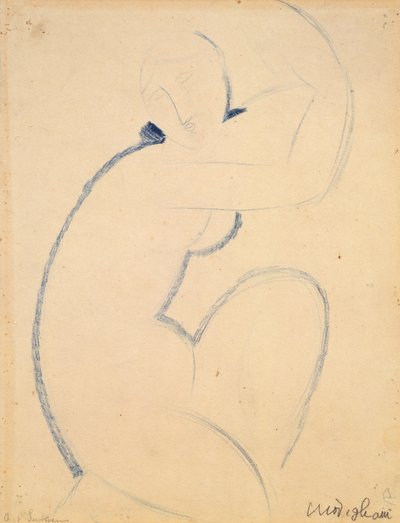 Cariatide od Amedeo Modigliani