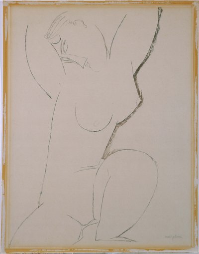 Caryatid od Amedeo Modigliani