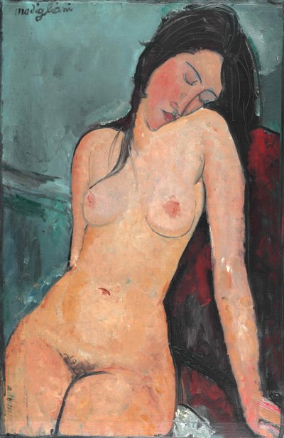 Ženský akt, c. 1916. od Amedeo Modigliani