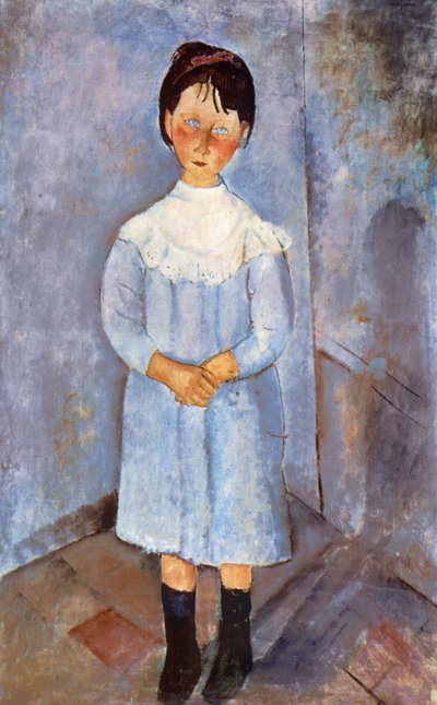 Dívka v modrém, 1918 od Amedeo Modigliani
