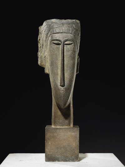 Hlava, 1910-12 od Amedeo Modigliani