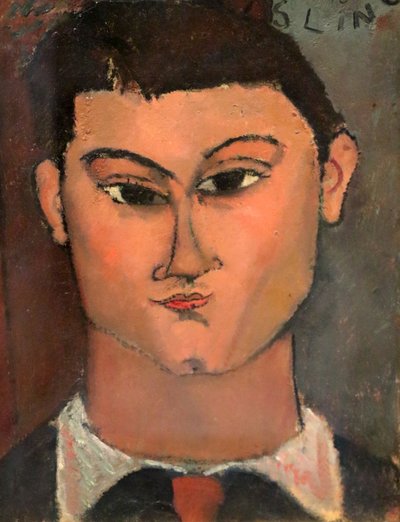 Italsky: Portrét malíře Moisè Kislinga od Amedeo Modigliani