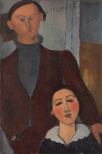 Jacques a Berthe Lipchitzovi od Amedeo Modigliani