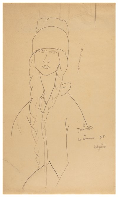 Jeanne Hébuterne od Amedeo Modigliani