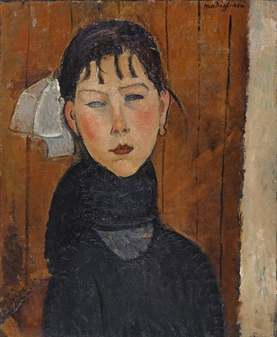 Marie (Marie, dcera lidu), 1918 od Amedeo Modigliani