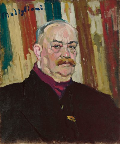 Portrét Josepha Leviho, kolem roku 1909 (olej na plátně) od Amedeo Modigliani