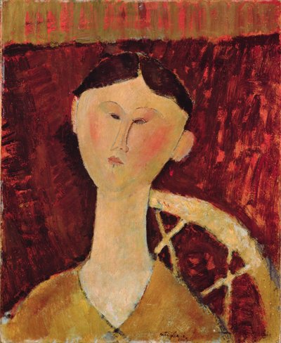 Portrét paní Hastingsové, 1915 (olej na kartonu) od Amedeo Modigliani