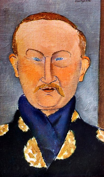 Portrét malíře Léona Baksta 1866-1924, 1917 od Amedeo Modigliani