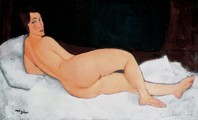 Odpočívající akt od Amedeo Modigliani