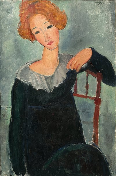 Zrzka žena. 1917 od Amedeo Modigliani