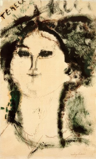 Tereza od Amedeo Modigliani