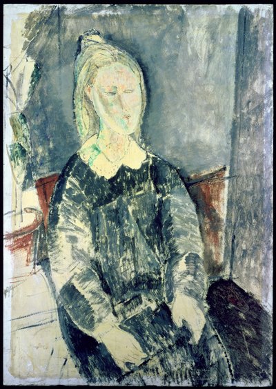 Neznámý obrázek od Amedeo Modigliani