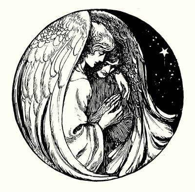 Ilustrace na titulní straně pro Alegorie od Frederica W Farrara (rytina) od Amelia M. (attr.to) Bowerley or Bauerle