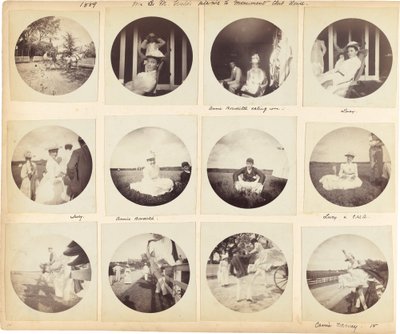 Rodinné album Charles Walter Amory od American 19th Century