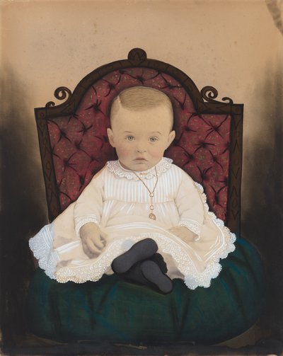 Portrét miminka od American 19th Century