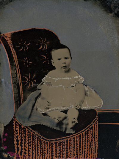 Portrét miminka od American 19th Century