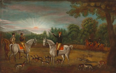 Začátek lovu od American 19th Century