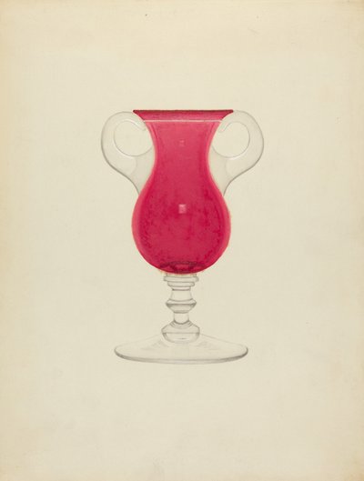 Foukané sklo od American 20th Century