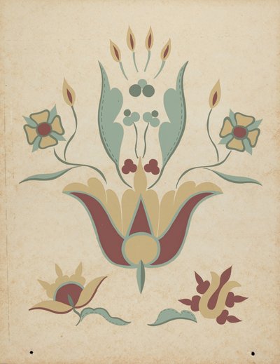 Mise San Luis Obispo Altar Tabernacle z portfolia "Decorative Art of Spanish California" od American 20th Century