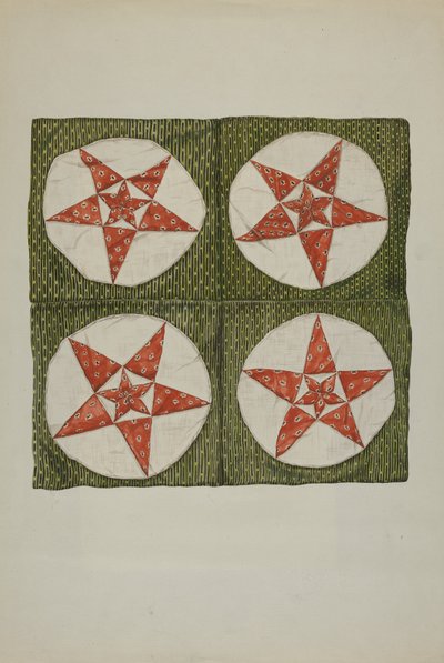Přikrývky - nášivka hvězda od American 20th Century
