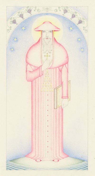 Svatý Bonaventura od American 20th Century