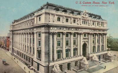Alexander Hamilton US Custom House, New York City, New York, USA (barevné foto) od American Photographer (after)