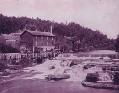 Ausable River, poblíž hlavy propasti (černobílá fotografie) od American Photographer (after)