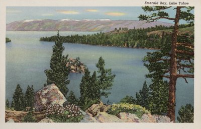 Kalifornie: Emerald Bay, Lake Tahoe (foto) od American Photographer (after)