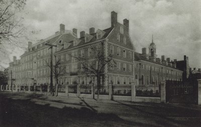 Harvardská univerzita: Smith Halls (černobílá fotografie) od American Photographer (after)