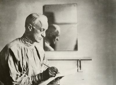 Harvey Cushing, neurochirurg, portrét (č/b foto) od American Photographer (after)