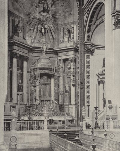 Interiér kostela Guadalupe (černobílá fotografie) od American Photographer (after)